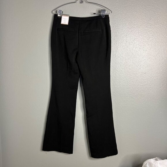 NWT Chico's Ultimate Fit Metro Wide Leg Trouser Dress Pants Black 00 US Size‎ 2 - Picture 8 of 9